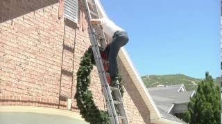 Pro Tip How to safely install large wreaths [upl. by Anissa]