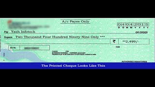 How to install Cheque Printing Software Cheque Maker [upl. by Keating]