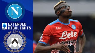 Napoli vs Udinese Extended Highlights  Serie A  CBS Sports Golazo [upl. by Sol703]