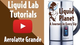 Liquid Lab  Aerolatte Grande Milk Frother [upl. by Ahsyas]