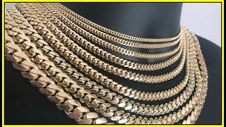 Miami Cuban Link SIZING GUIDE [upl. by Busiek]