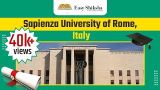 Sapienza University of Rome Italy  Campus Tour  Ranking  Courses  Tuition Fees  Scholarships [upl. by Ecyle]