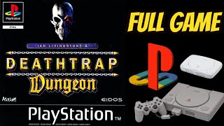 Ian Livingstones Deathtrap Dungeon PS1 Gameplay Walkthrough FULL GAME HD 60FPS [upl. by Sainana257]