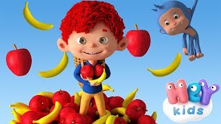 Apples and Bananas song 🍎 🍌 HeyKids  Nursery Rhymes [upl. by Nodaj228]