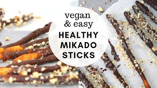 VEGAN MIKADO STICKS Healthy  Easy [upl. by Kelleher360]