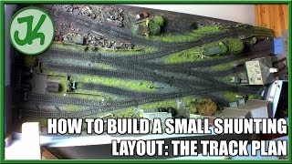 How to Build a Small Shunting Layout part 7 The Track Plan [upl. by Rhianon]