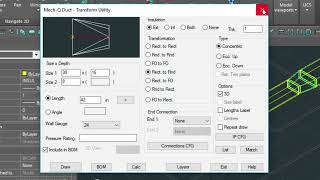 Drawing a 3D Ducting System [upl. by Oinafipe]