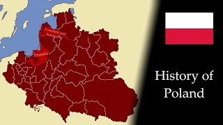 The History of Poland with Administrative Divisions Every Year 8602021 [upl. by Aunson683]