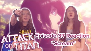 Attack on Titan  Reaction  S2E12  Scream [upl. by Haidebej]