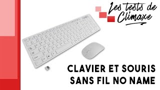 Test dun ensemble clavier  souris sans fil No Name [upl. by Eimaral977]