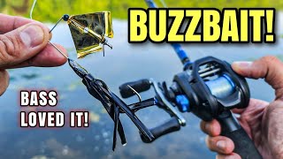 Bass LOVE Buzzbaits Try This NOW [upl. by Seline]