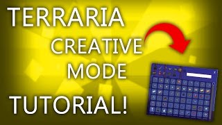 Terraria Creative Mode  Cheat Sheet Mod Installation Tutorial [upl. by Ettesus246]