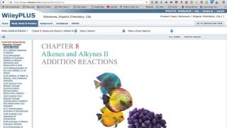 How to Use WileyPLUS Read Study and Practice for Organic Chemistry [upl. by Deborath]