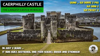 Caerphilly Castle  The Largest in Wales 2nd in Britain [upl. by Hennessy489]