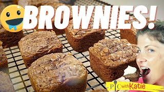 BROWNIES FAST amp EASY  Pampered Chef Brownie Pan 2020 [upl. by Roee579]