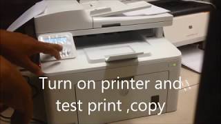 HP LaserJet Pro MFP M227 series copy has line repair [upl. by Leahci]