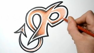 How to Write Graffiti Letters  P [upl. by Akere]