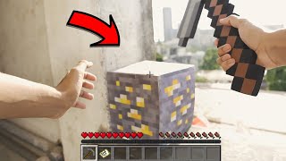 MINECRAFT IN REAL LIFE [upl. by Yruoc]