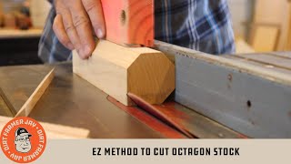 EZ Method to Cut Octagon Stock [upl. by Russian]