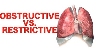 Obstructive vs Restrictive Lung Disease  USMLE [upl. by Namaan]