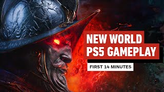 New World Aeternum PS5 Gameplay 4K 60FPS [upl. by Naelopan281]