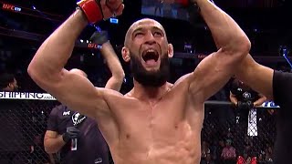 Khamzat Chimaev Octagon Interview  UFC 279 [upl. by Allesor]