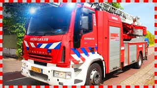 Brandweer filmpjes 🚒 Brandweerautos en brandweer kinderfilmpjes 🔥 [upl. by Arden]