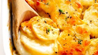 Scalloped Potatoes Recipe [upl. by Aitak]