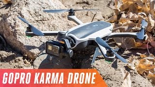 GoPro’s new Karma drone test flight [upl. by Nivonod]