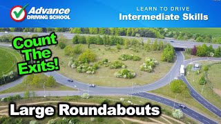 Large Roundabouts  Learn to drive Intermediate skills [upl. by Varney]