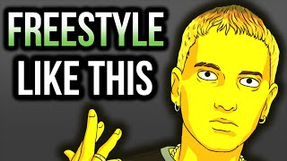 How To Freestyle Rap Better In 5 Simple Steps For Beginners [upl. by Nahsed605]