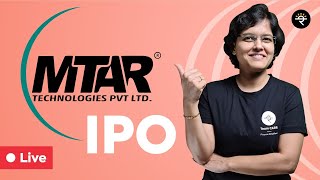 MTAR Technologies IPO  Will I invest  CA Rachana Ranade [upl. by Eillek421]