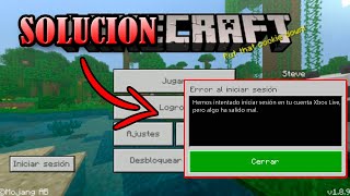 SOLUCIÓN AUTENTIFICARTE EN LOS SERVIDORES DE MINECRAFT  SERVICIOS DE MICROSOFTSIGN IN XBOX ANDROID [upl. by Adnwahsat]