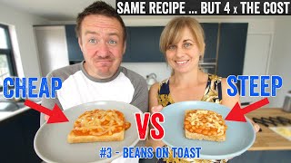 Cheap VS Steep Beans on Toast [upl. by Ahilam607]