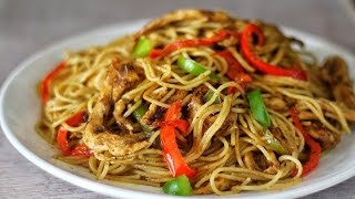 STIRFRY CHICKEN SPAGHETTI [upl. by Okoyik]