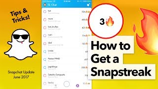 How to Get a Snapchat Streak 🔥 Snapstreaks Explained [upl. by Cianca]