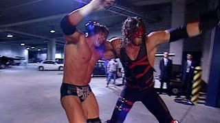 Kane chokeslams Triple H on a car Raw Oct 21 2002 [upl. by Olivier452]