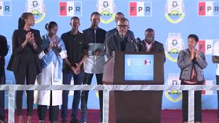 Acceptance Speech of Presidentelect Paul Kagame  Kigali 5 August 2017 [upl. by Valerlan]