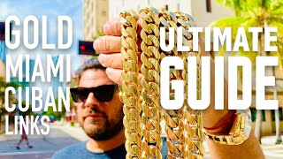 The Ultimate Guide To Cuban Link Chains  Know The Secrets [upl. by Chan]