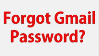 How To Recover Forgotten Gmail Password OR Forgot Gmail Password [upl. by Gredel241]