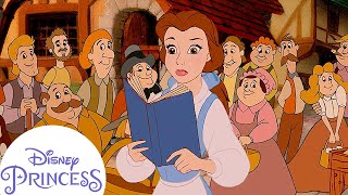 Whats Belles Favorite Book  Disney Princess [upl. by Anicnarf]