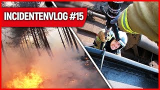 Bosbrand amp brand op schip  Brandweervloggers Rick amp Richard  Incidentenvlog 15 [upl. by Bumgardner]