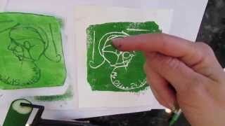 How to make Styrofoam prints I [upl. by Nauaj]