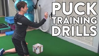 Puck tracking drills for hockey goalies [upl. by Imat]