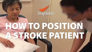 How To Position A Stroke Patient [upl. by Fagin]