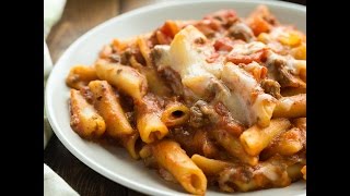 Slow Cooker Baked Ziti Recipe [upl. by Avin323]