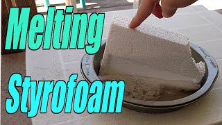 Melting Styrofoam [upl. by Donavon634]