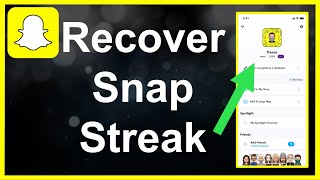 How To Recover Snapchat Streaks [upl. by Threlkeld]