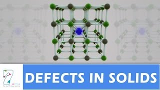 DEFECTS IN SOLIDS [upl. by Proudfoot]