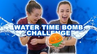 WATER TIME BOMB CHALLENGE  Merrell Twins [upl. by Eirehc]